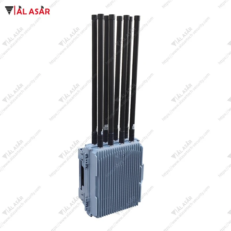 Outdoor waterproof drone jammer